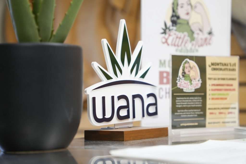 Interior of Bozeman dispensary Top Shelf Botanicals, featuring premium cannabis products such as flower, concentrates, and edibles.