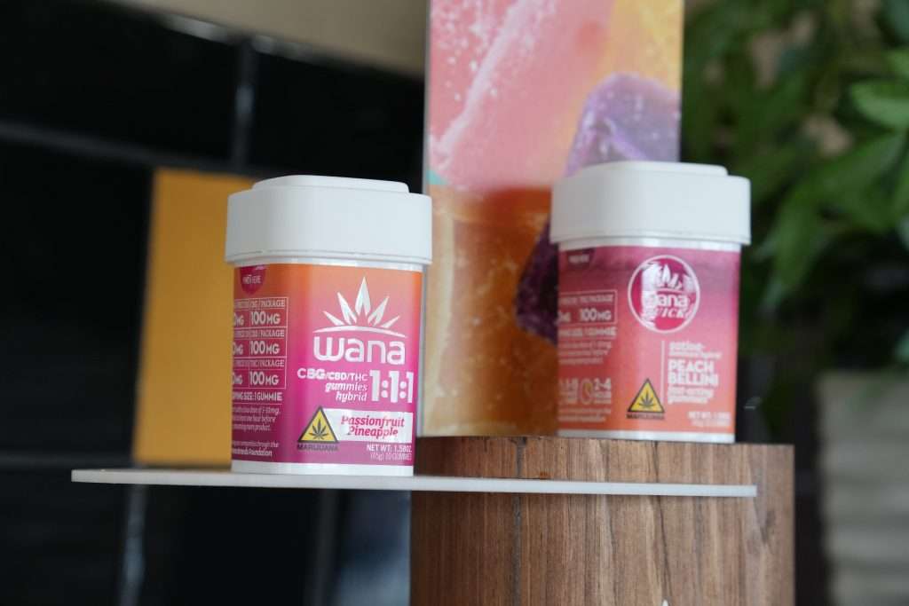 Interior of Missoula dispensary on Broadway, featuring premium cannabis products like flower, concentrates, edibles, and accessories.